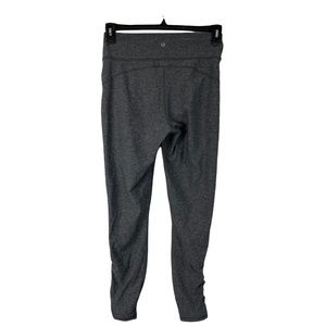 Lululemon Women's Leggings Size 10 Gray Gym Fitness Training Running Pants